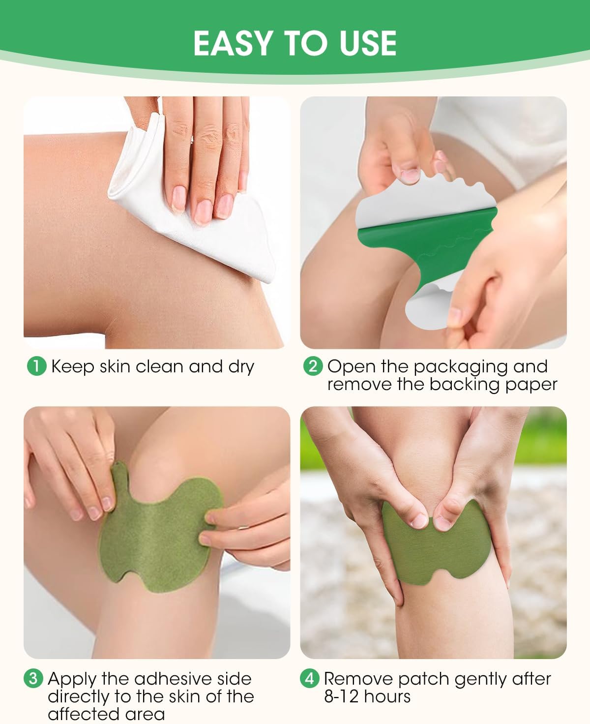 Natural Herbal Knee Patches - Buy 20 Get