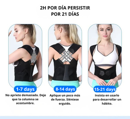 🔥Oferta de Black Friday🔥 Cinturón Corrector de Postura Ajustable – ¡50 unidades disponibles a precio de costo!