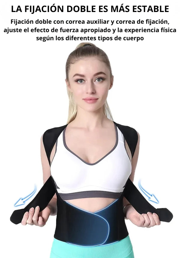 🔥Oferta de Black Friday🔥 Cinturón Corrector de Postura Ajustable – ¡50 unidades disponibles a precio de costo!