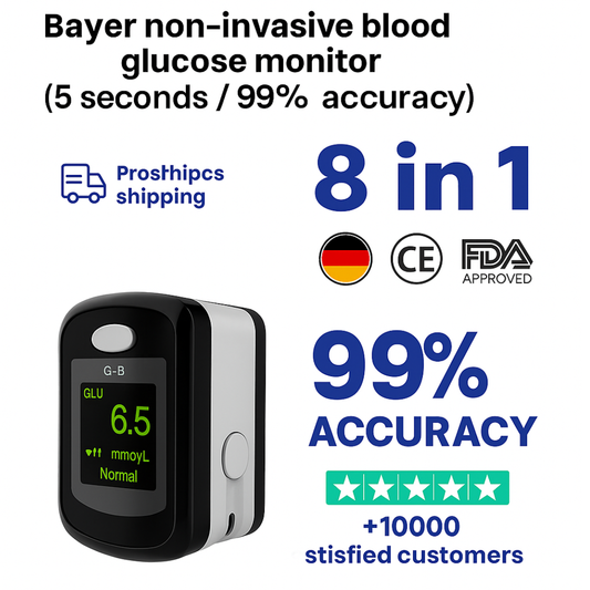 Bayer Non-Invasive Blood Glucose Monitor – 5 Seconds / 99% Accuracy